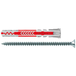 Fischer DuoPower 25 pc(s) Screw & wall plug kit 65 mm