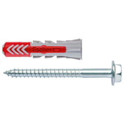 Fischer DuoPower 10 pc(s) Screw & wall plug kit 60 mm