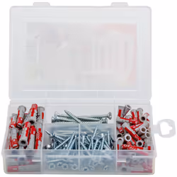 Fischer 538622 screw anchor / wall plug 80 pc(s) Screw & wall plug kit