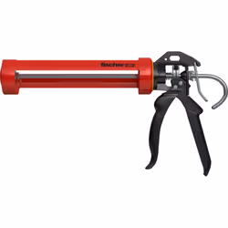 Fischer KPM 3, Cartridge caulking gun, Black, Red