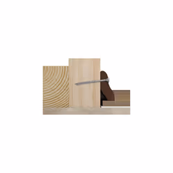 670038 FPF Power-Fast II 3.0 x 30mm Chipboard Wood Screws, Countersunk Head with Phillips, Fully Threaded, Galvanised Blue Passivated, Box of 200 - Additional view 4