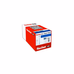 Power-Fast II 670447 Chipboard Screws 5.0 x 50 mm Pan Head with Phillips Full Thread Galvanised Blue Passivated Pack of 100