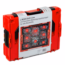 Fischer L-BOXX, Round, 400 x DuoPower 6 x 30, 80 x DuoPower 6 x 50, 170 x DuoPower 8 x 40, 45 x DuoPower 8 x 65, 50 x..., 833 ...