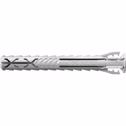 Fischer 568106, Expansion anchor, Autoclaved aerated concrete, Brick, Concrete, Gypsum fibre board, Masonry, Nylon, Grey, Ger ...