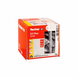 Fischer 568108 screw anchor / wall plug 50 pc(s) Expansion anchor 65 mm
