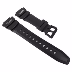 Genuine Replacement Casio Watch Band Black Rubber Strap #10431875 SGW-500 SGW-500H-1B