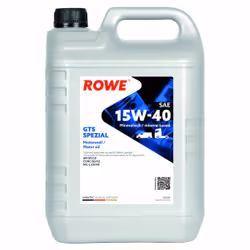 Engine oil; ROWE; HIGHTEC GTS SPEZIAL; 15W-40 5 Mineral Oil; for TOYOTA, BMW, NISSAN, MITSUBISHI, FIAT