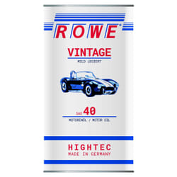Rowe Hightec VINTAGE SAE 40 5l Engine oil 20193-0050-99 MAZDA: MX-5 2, MX-5 I, FAMILIA 4, VOLVO: 240 Estate, 850 Estate, 240 Saloon