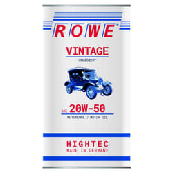 Rowe Hightec Vintage UNLEGIERT 20W-50 5l Engine oil 20218-0050-99