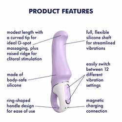 Satisfyer Charming Smile Mini vibrator Ambidextrous - Additional view 6
