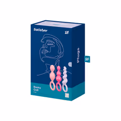 Satisfyer Booty Call Anal beads Pink, Purple, Red Silicon 3 pc(s) - Additional view 4