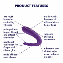 Satisfyer Double Classic Couple vibrator Ambidextrous - Additional view 6