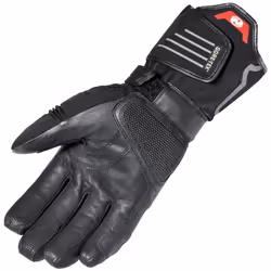 Held Cold Champ Gore-Tex waterproof Winter Motorcycle Gloves, black, Size L for Men