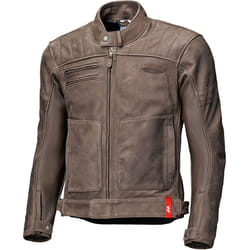 Held Hot Rock Motorcycle Leather Jacket, brown, Size 54 for Men