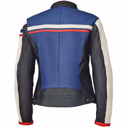 Held Midway Ladies Motorcycle Leather Jacket, white-red-blue, Size 34 for Women - Additional view 2