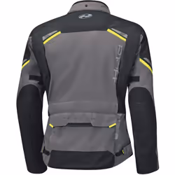 Held Lonborg Top Motocycle Textile Jacket, black-grey-yellow, Size S for Men