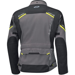 Held Lonborg Top Motocycle Textile Jacket, black-grey-yellow, Size S for Men