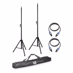 LD Systems DAVE 8 SET 2, Floor, 12 kg, Steel, Black, 3 leg(s), 110 cm