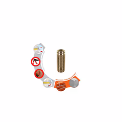 brass expansion dowels Metri x M10 x 32 mm, 25 pieces, 026100151