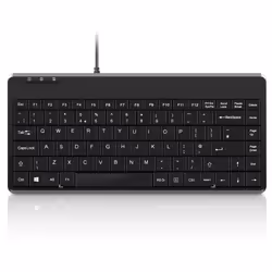 Perixx PERIBOARD-409U Mini Wired Keyboard - USB - 315x147x21mm - UK Layout