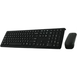 Perixx PERIDUO-703 keyboard Mouse included Office RF Wireless QWERTZ German Black