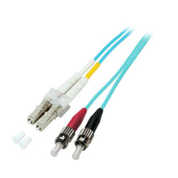 EFB Elektronik LC-ST 50/125µ OM3 15m InfiniBand/fibre optic cable Turquoise