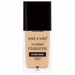 wet n wild Photo Focus, 371C Classic Beige, 30ml, Bottle, liquid, Universal skin, Anti-shine, Mattifying, Smoothing, Tanned s ...
