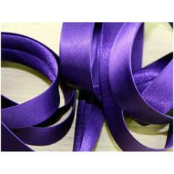 Prym 20mm Duchesse Satin Bias Binding Tape Purple - each
