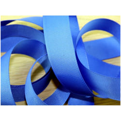 Prym 16mm Ribbed Polyester Tape Steel Blue - per metre