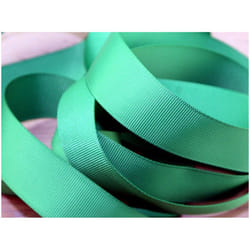 Prym 38mm Ribbed Polyester Tape Light Green - per metre