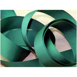 Prym 38mm Ribbed Polyester Tape Green - per metre