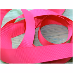Prym 38mm Ribbed Polyester Tape Pink - per metre