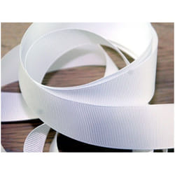 Prym 38mm Ribbed Polyester Tape Cream - per metre
