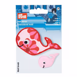 Prym Patch Motif Whale - per pack of 2
