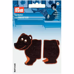 Prym Patch Motif Brown Bear - each