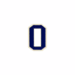 Prym Patch Motif Number  Blue Number 0 - each