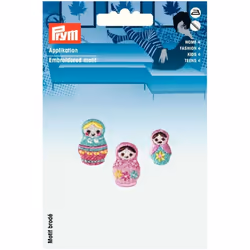 Prym Patch Motif Babuschka - per pack of 3