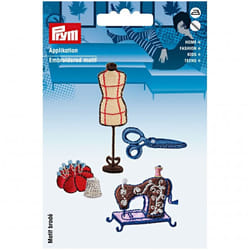 Prym Patch Motif Sewing Studio - per pack of 4
