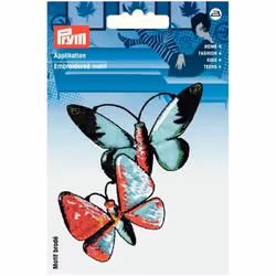 Prym Patch Motif Butterflies - each