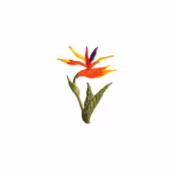 Prym Patch Motif Flower Strelitzia - each