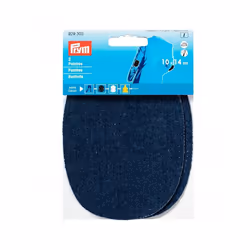 Prym Denim Elbow Patches  Dark Blue - per pack of 2