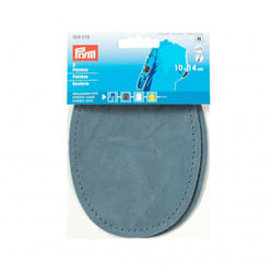 Prym Imitation Suede Elbow Patches  Medium Blue - per pack of 2