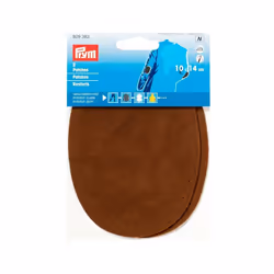 Prym Imitation Suede Elbow Patches  Camel - per pack of 2