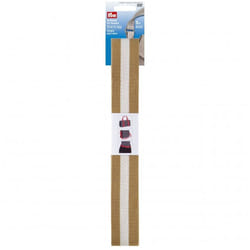 Prym 40mm Bag Strap Webbing Beige & White - per pack