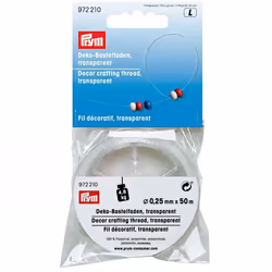 Prym Transparent Thread Clear - 50 Metres - each