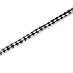 Prym 4mm Parka Cord Black White - each