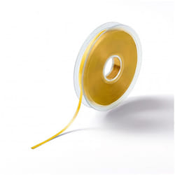Prym Satin Ribbon Neon Yellow - 3mm - per metre