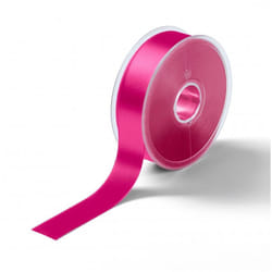 Prym Satin Ribbon Pink - 25mm - per metre