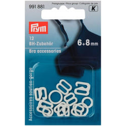 Prym Bra Strap Accessories  White - per pack of 12