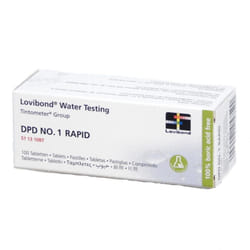 Lovibond DPD No1 Rapid Dissolve Tablets. 100 Box